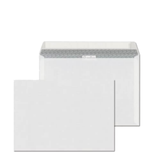 Kuvert C5 ohne Fenster, mit Haftstreifen, 80 g/m²