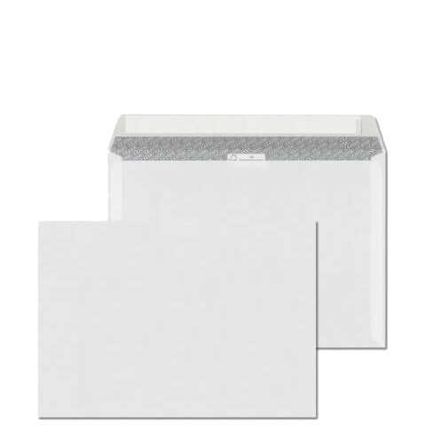 Kuvert C5 ohne Fenster, mit Haftstreifen, 80 g/m² 1 Kuvert C5 ohne Fenster, mit Haftstreifen, 80 g/m²
