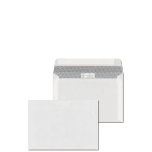 Kuvert C6 ohne Fenster, mit Haftstreifen, 80 g/m²