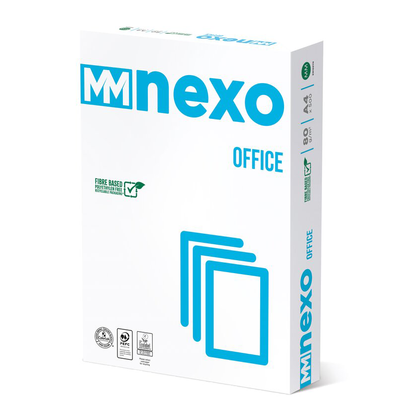 Kopierpapier "NEXO Office", A4, 80 g/m², weiß 1 Kopierpapier "NEXO Office", A4, 80 g/m², weiß
