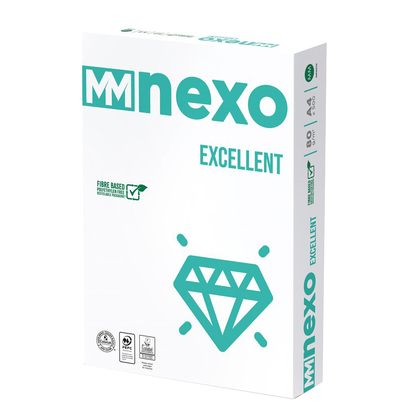 Kopierpapier "NEXO Excellent", A4, 80 g/m², weiß 1 Kopierpapier "NEXO Excellent", A4, 80 g/m², weiß