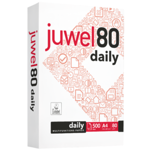 Kopierpapier "Juwel 80 daily", A4, 80 g/m², weiß