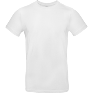 T-Shirt, 100% Baumwolle 185 g/m², weiß, individuell bedruckt