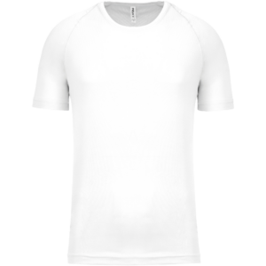 T-Shirt, 100% Polyester 140 g/m², weiß, individuell bedruckt