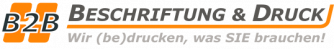 B2B Beschriftung & Druck